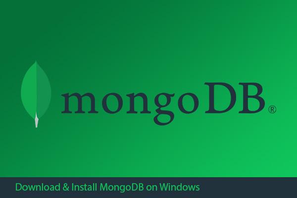 Download & Install MongoDB Server di Sistem Operasi Windows