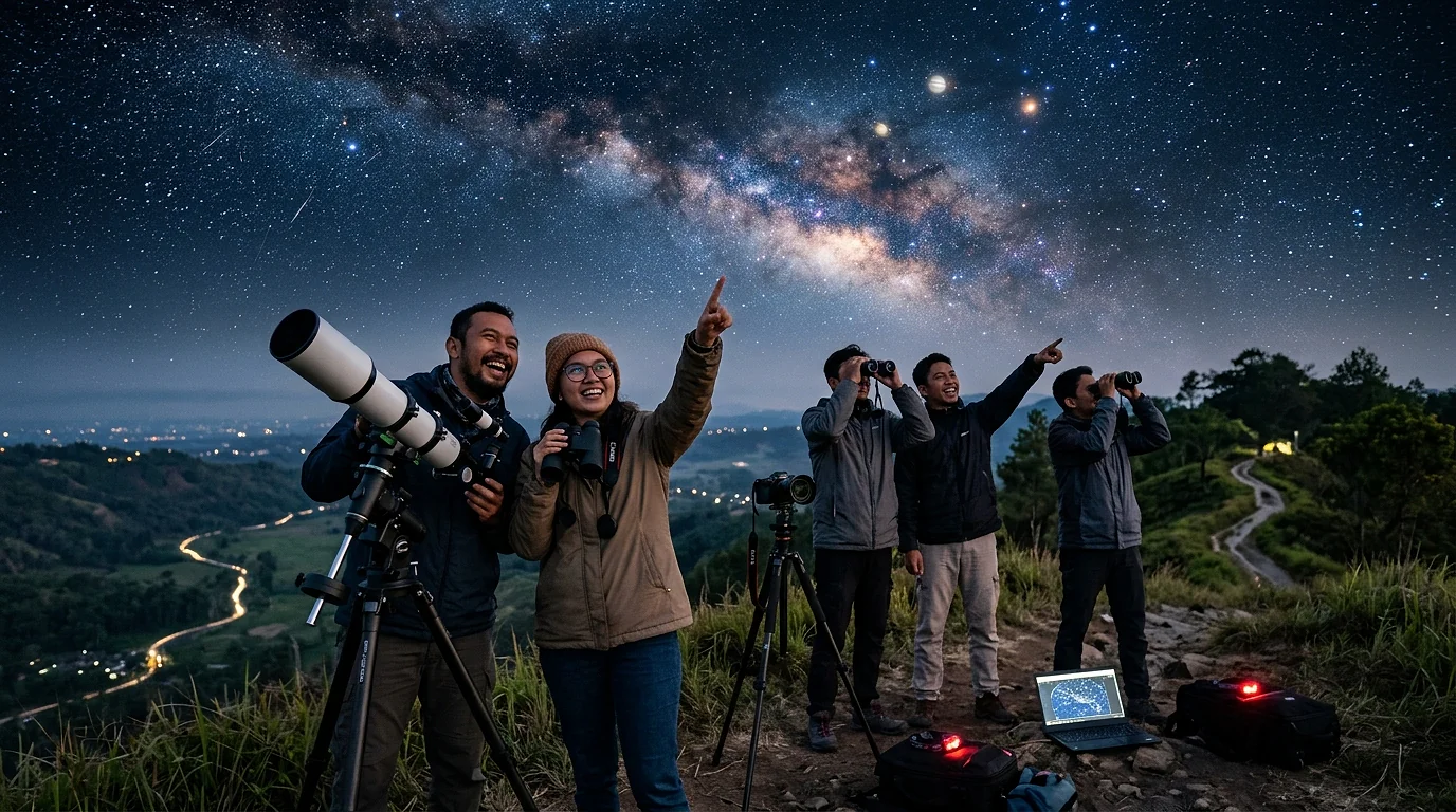 5 Fenomena Astronomi Agustus 2026: Jadwal & Cara Melihat