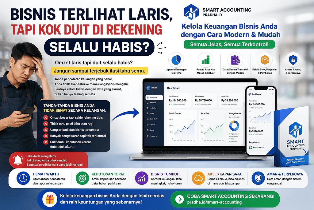 Bisnis Terlihat Laris, Tapi Kok Duit di Rekening Selalu Habis?