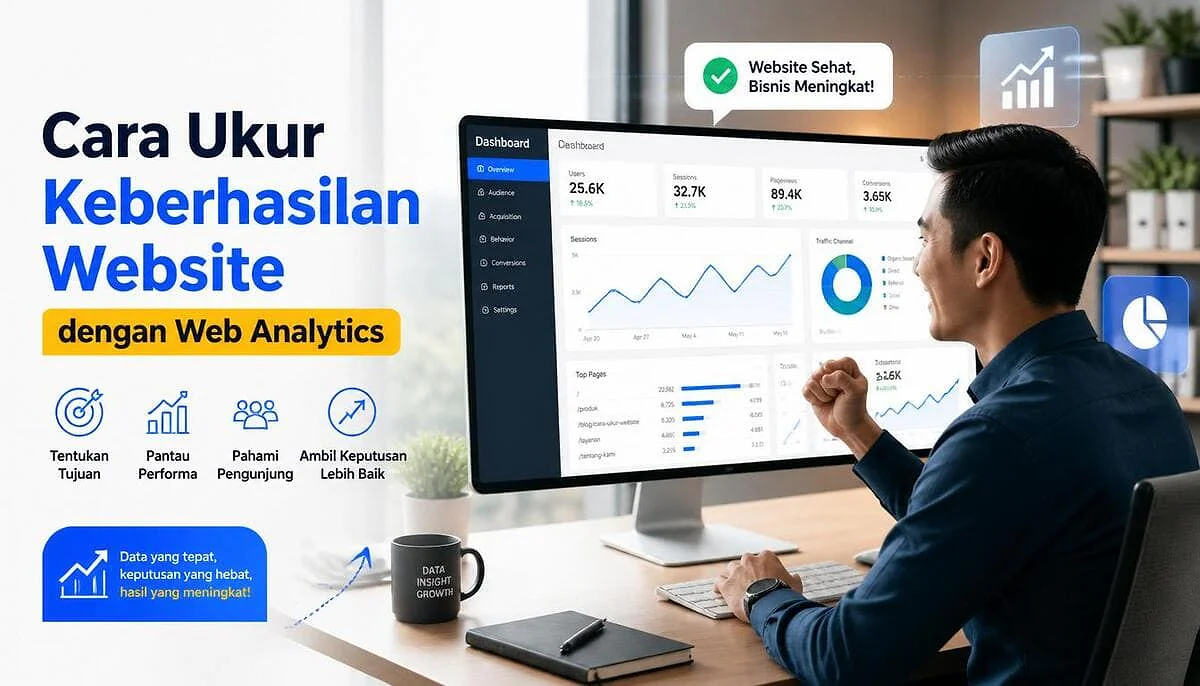 Cara Ukur Keberhasilan Website dengan Web Analytics
