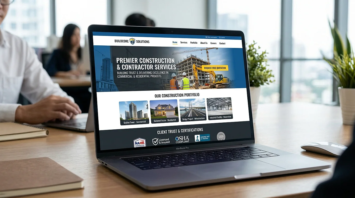 Pentingnya Website Company Profile untuk Perusahaan Kontraktor
