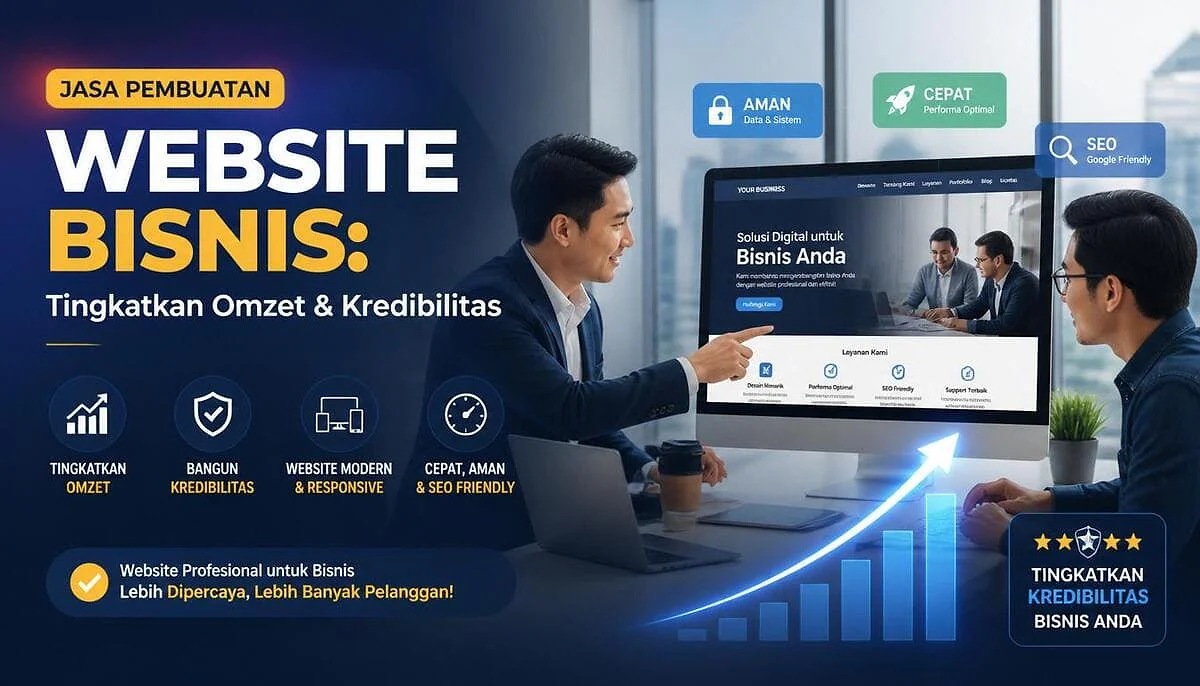 Jasa Pembuatan Website Bisnis: Tingkatkan Omzet & Kredibilitas