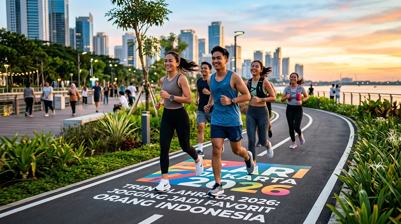 Tren Olahraga 2026: Jogging Jadi Favorit Orang Indonesia
