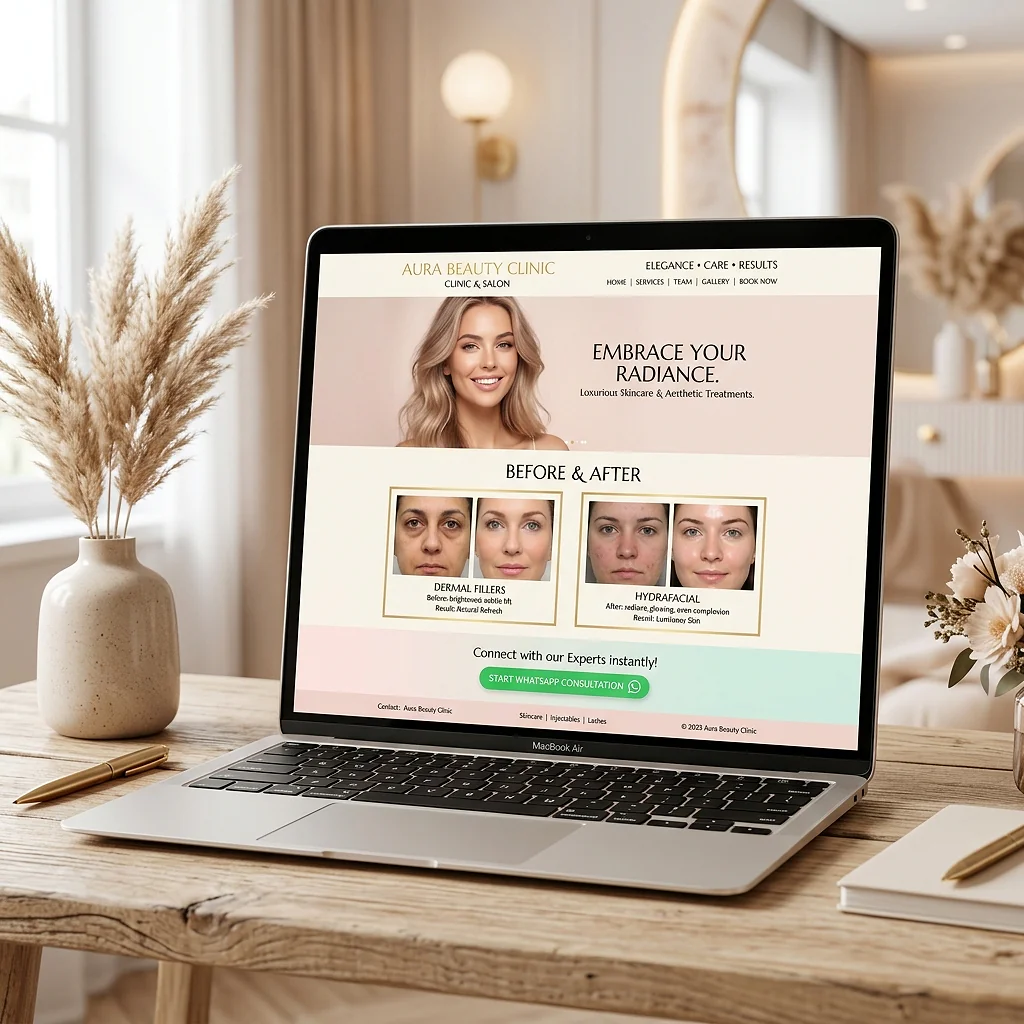 Checklist Wajib Ada di Landing Page Klinik Kecantikan dan Salon