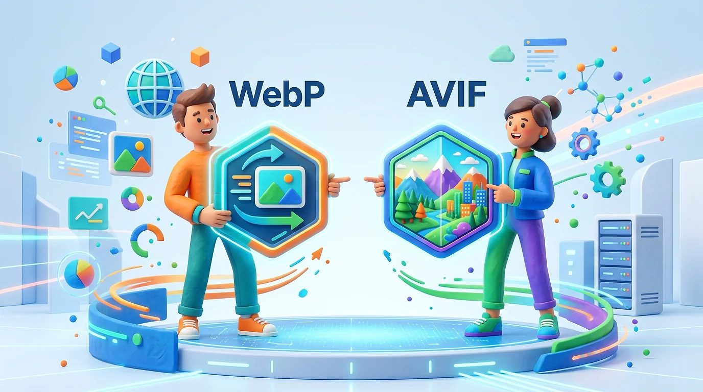 WebP vs AVIF: Format Gambar Terbaik untuk Optimasi Web 2026