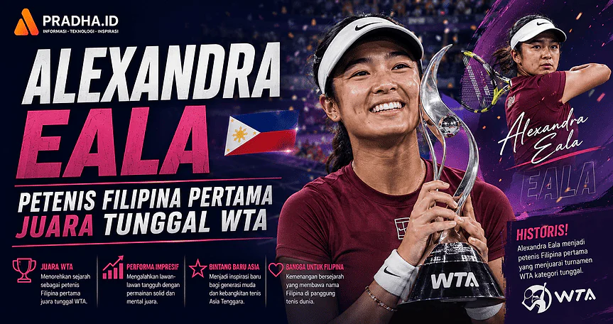 Alexandra Eala: Petenis Filipina Pertama Juara Tunggal WTA