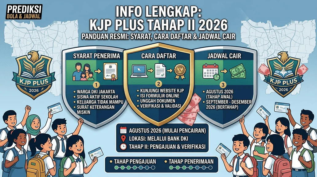 KJP Plus Tahap II 2026: Syarat, Cara Daftar & Jadwal Cair