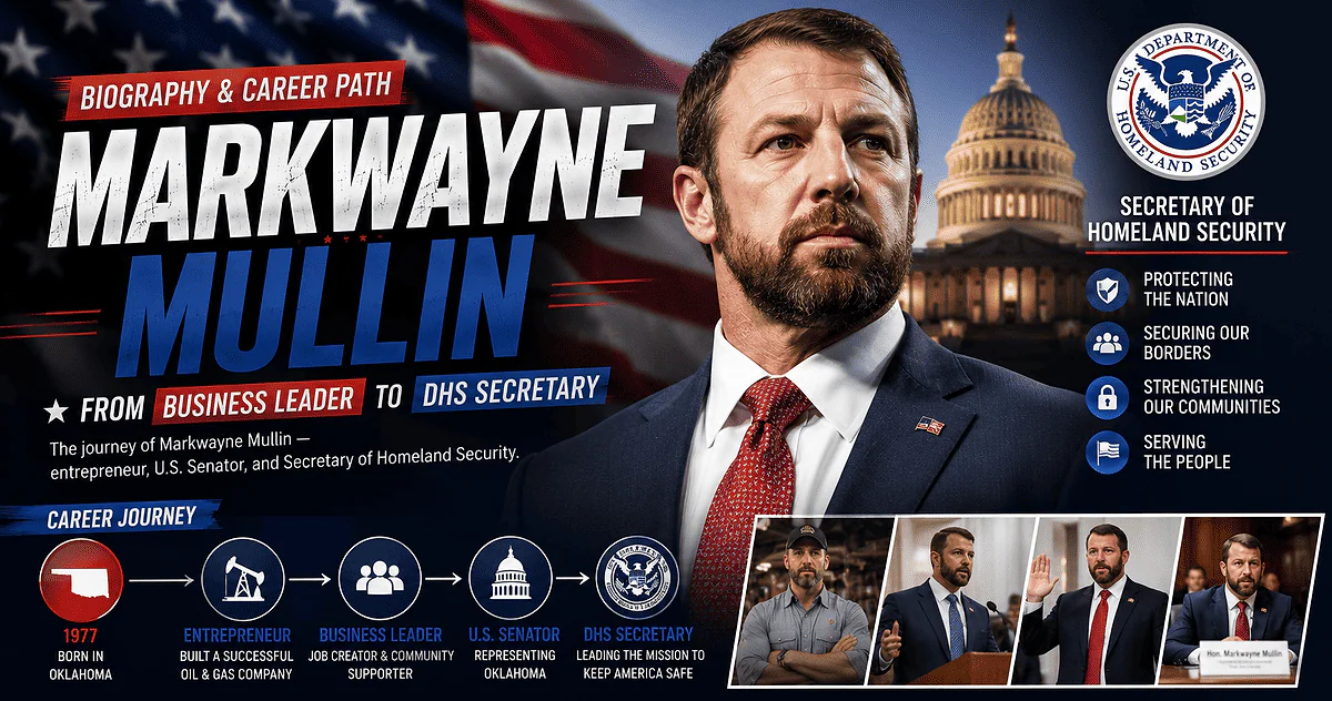 Markwayne Mullin: Biography & DHS Secretary Career Path