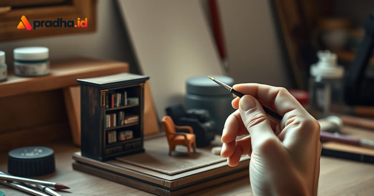 Seni Miniatur: Relaksasi, Ekspresi Diri & Panduan Kreatif
