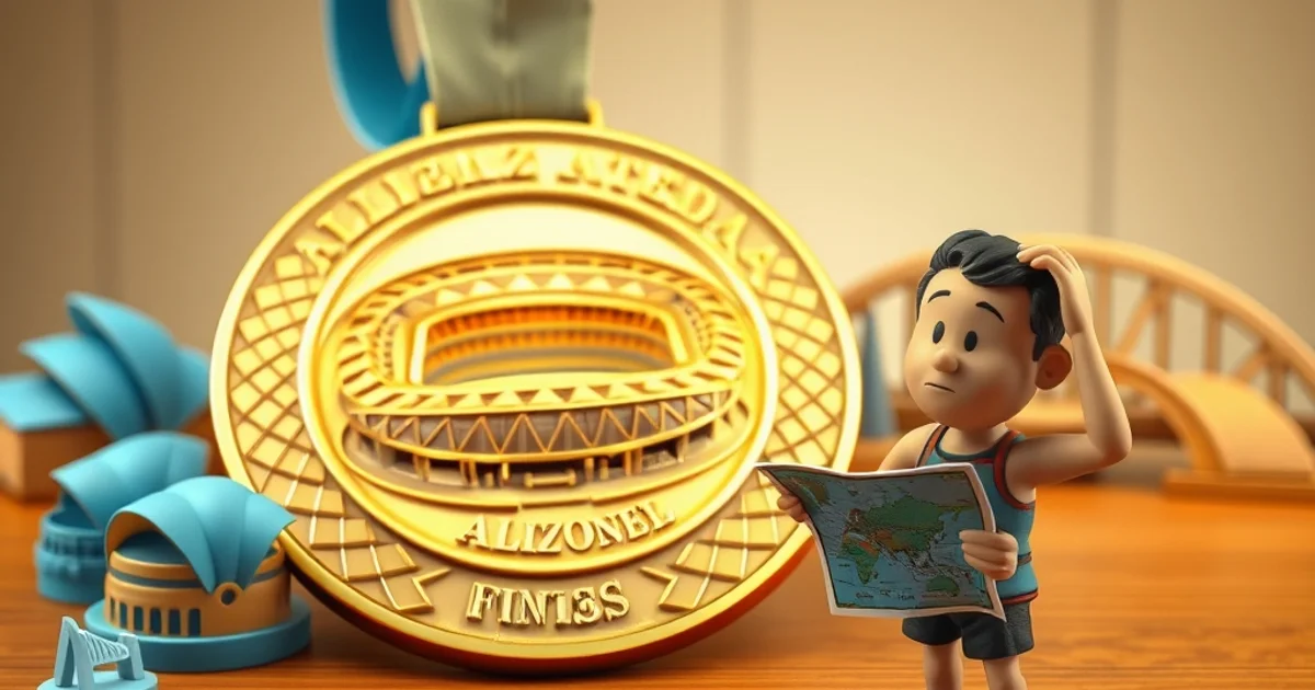 Blunder Medali Sydney Marathon 2026: Stadion Jerman Muncul