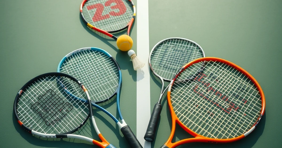 Panduan Memilih Raket Tenis, Badminton, Padel & Squash