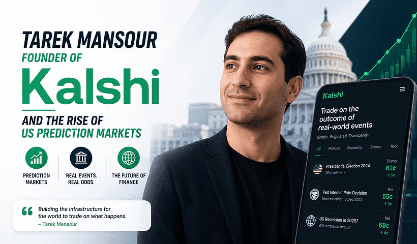Tarek Mansour: Founder of Kalshi & US Prediction Markets
