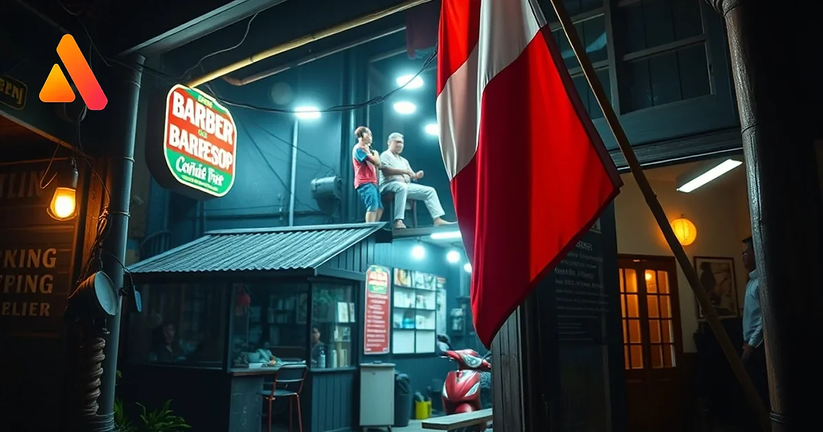 Viral Tukang Cukur Bogor Ditegur Petugas Soal Bendera RI