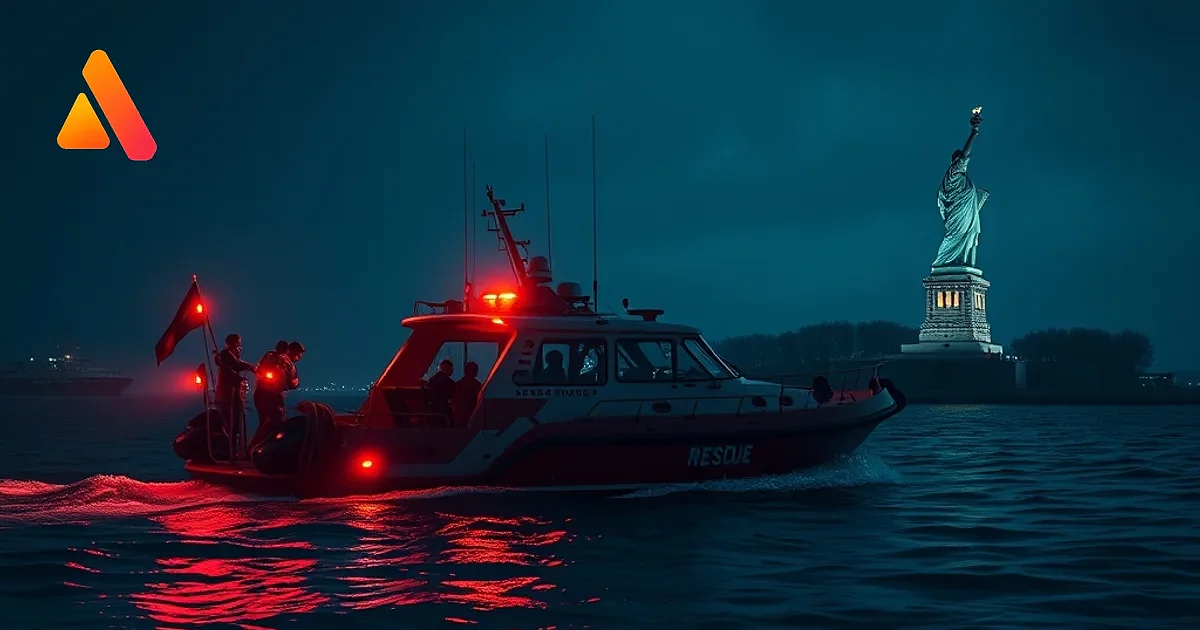 Woman and Infant Die in Statue of Liberty Boat Capsize