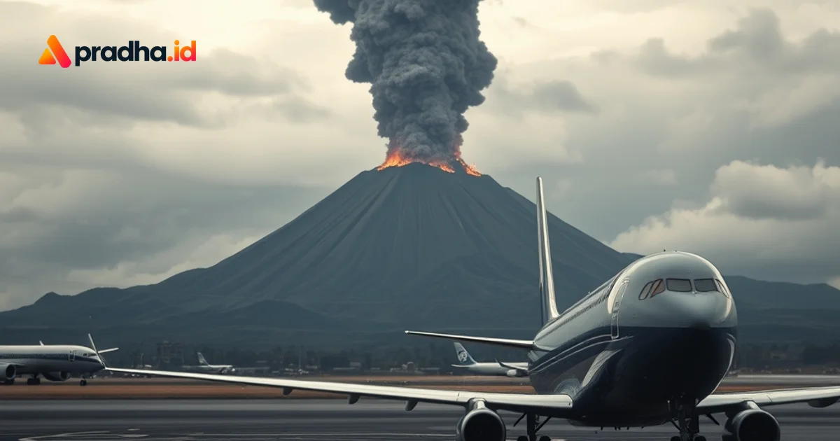 Erupsi Anak Krakatau: 8 Bandara Tutup & Ribuan Penerbangan Lumpuh