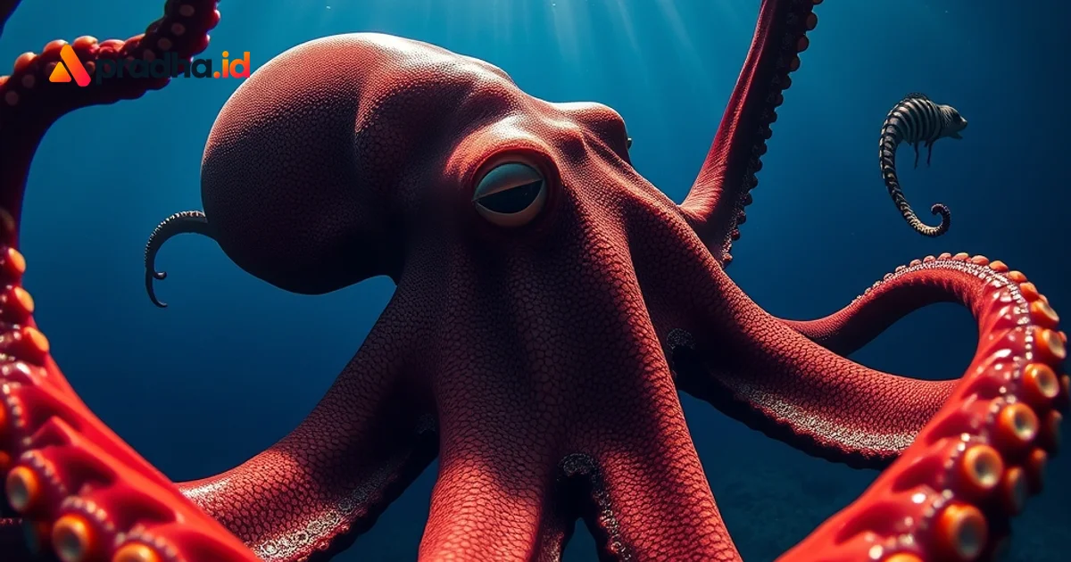 Gurita Pasifik: Rahasia Kecerdasan Giant & Striped Octopus