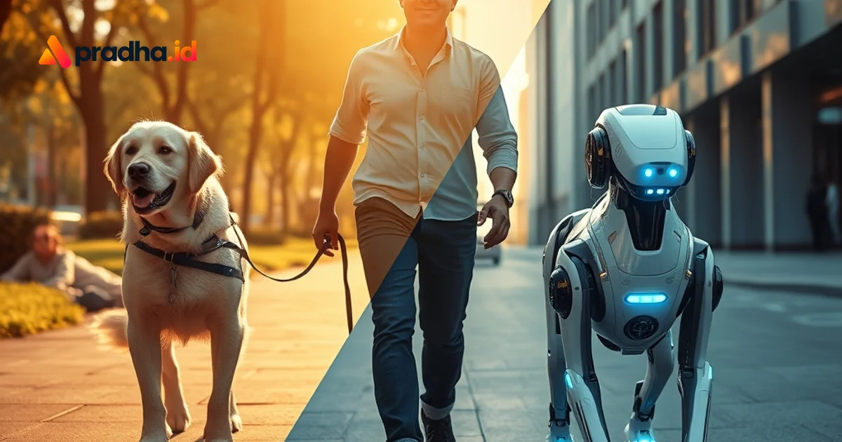 Guide Dogs Evolution: From Canine Partners to AI Robotics